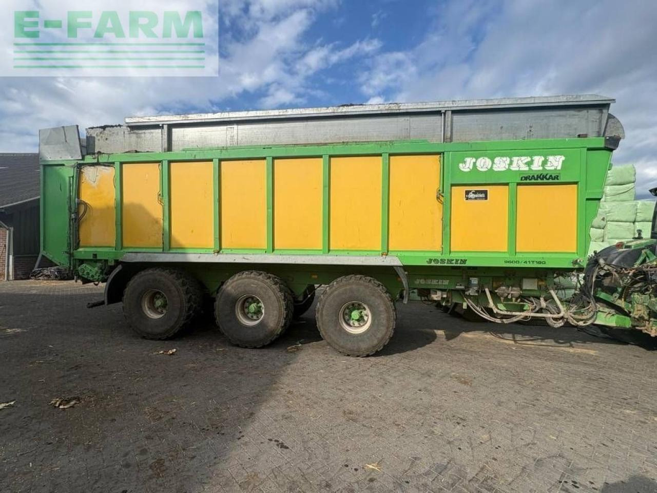 Joskin drakkar 9600 - Reboque basculante agrícola: foto 1 Joskin drakkar 9600 - Reboque basculante agrícola: foto 1