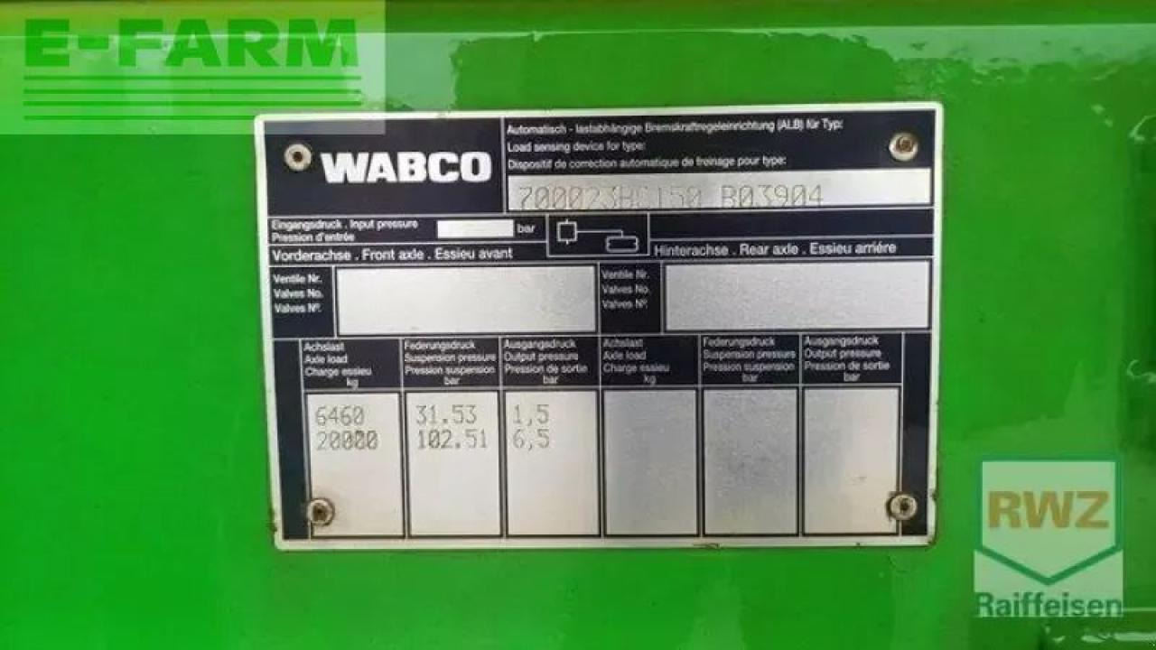 Joskin ** trans _space 7000 -23 bc 150 ** - Reboque basculante agrícola: foto 2 Joskin ** trans _space 7000 -23 bc 150 ** - Reboque basculante agrícola: foto 2