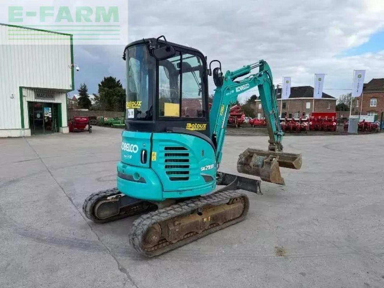 Kobelco sk 25 sr-6e - Mini escavadeira: foto 4 Kobelco sk 25 sr-6e - Mini escavadeira: foto 4