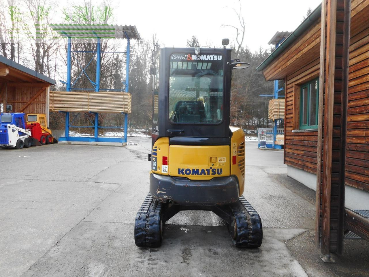Komatsu pc 26mr-3 ( 2.710kg ) mit powertilt - Mini escavadeira: foto 3 Komatsu pc 26mr-3 ( 2.710kg ) mit powertilt - Mini escavadeira: foto 3
