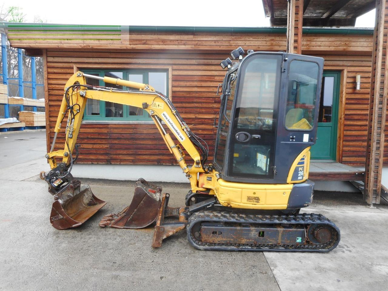 Komatsu pc 26mr-3 ( 2.710kg ) mit powertilt - Mini escavadeira: foto 1 Komatsu pc 26mr-3 ( 2.710kg ) mit powertilt - Mini escavadeira: foto 1