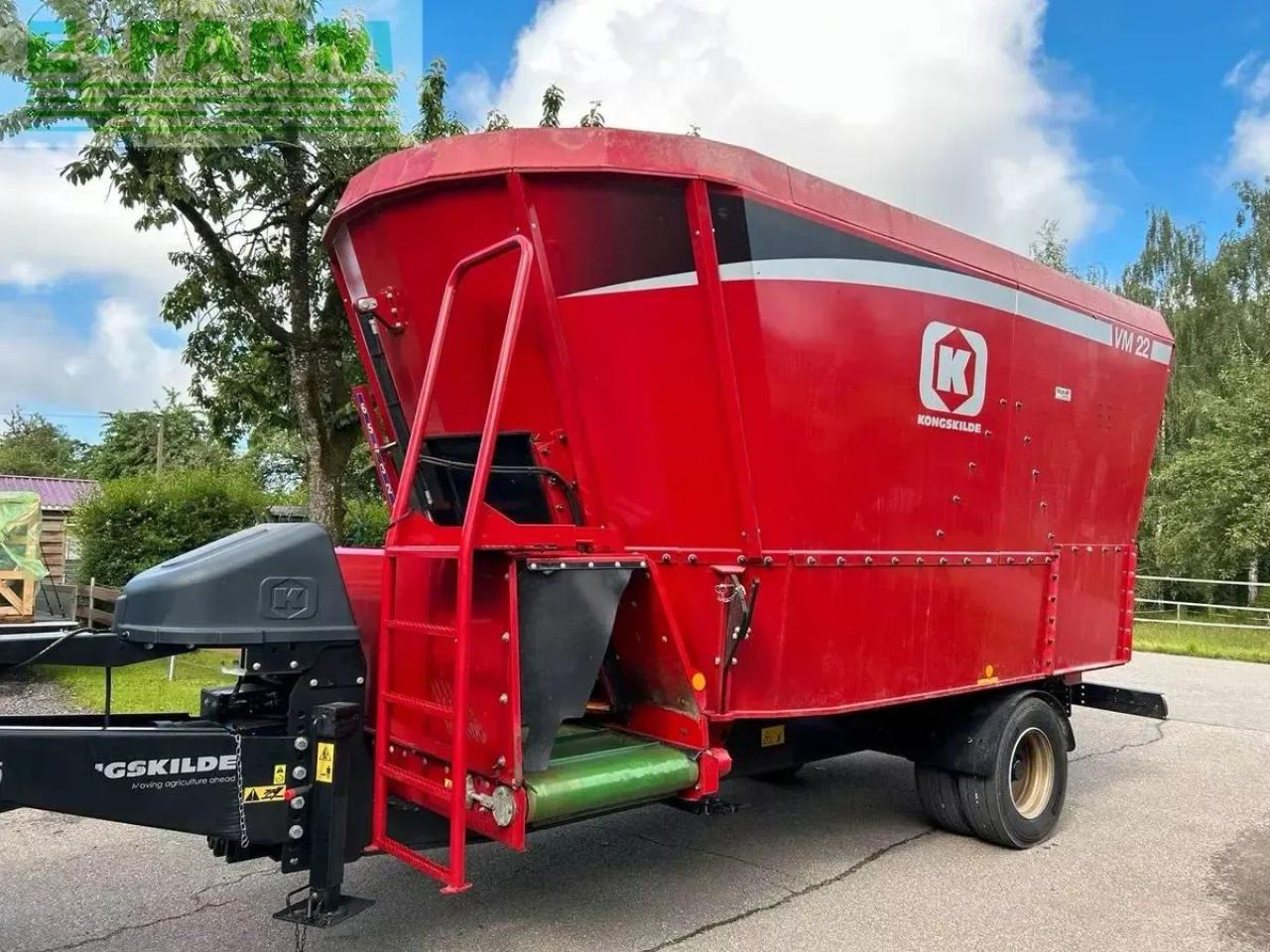 Kongskilde vm22 - Equipamento de gado: foto 1 Kongskilde vm22 - Equipamento de gado: foto 1