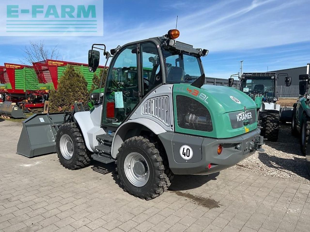 Kramer kl43.8l - Mini escavadeira: foto 4 Kramer kl43.8l - Mini escavadeira: foto 4