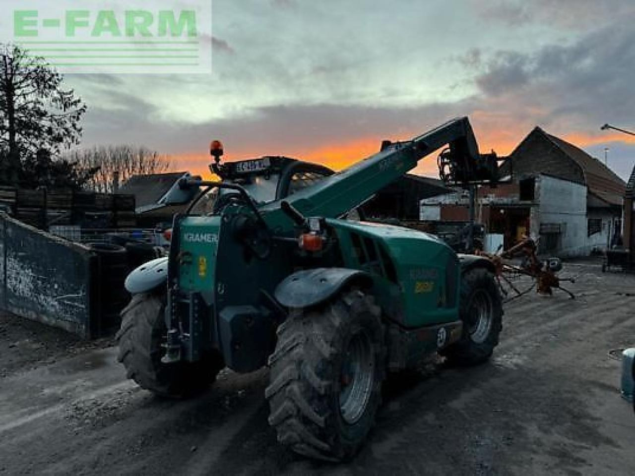 Kramer kt356 - Empilhador telescópico: foto 4 Kramer kt356 - Empilhador telescópico: foto 4