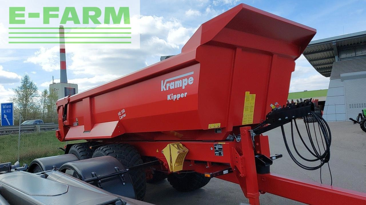Krampe HD 550 Carrier / HP 20 - Reboque basculante agrícola: foto 4 Krampe HD 550 Carrier / HP 20 - Reboque basculante agrícola: foto 4