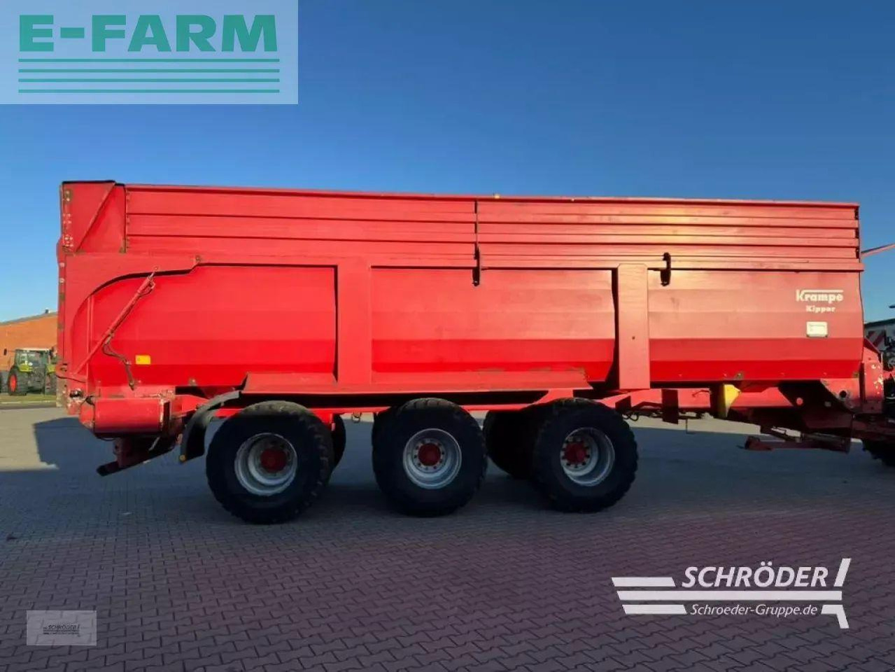 Krampe bandit 980 - Reboque basculante agrícola: foto 3 Krampe bandit 980 - Reboque basculante agrícola: foto 3