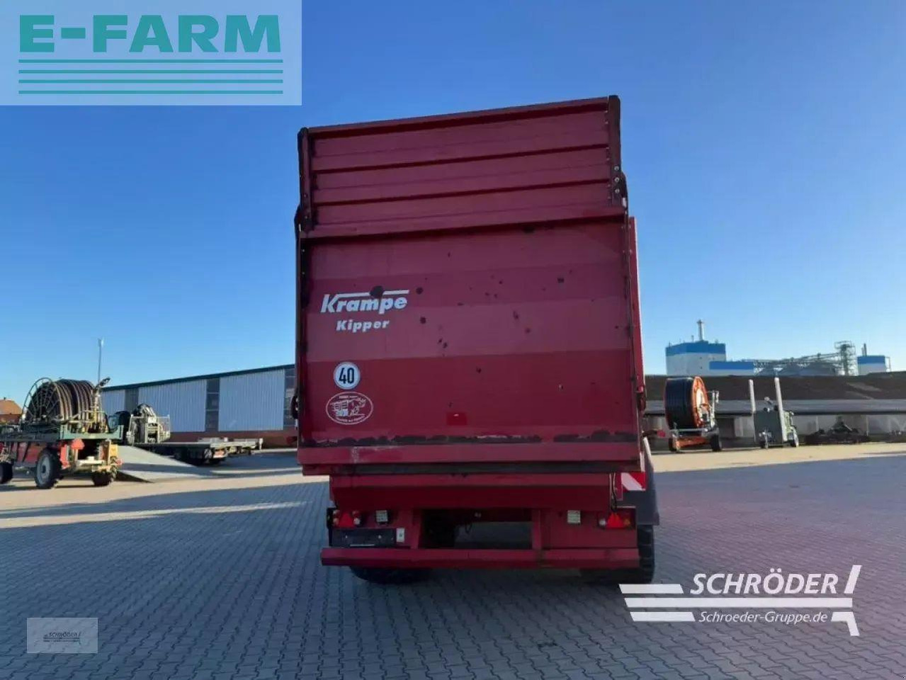 Krampe bandit 980 - Reboque basculante: foto 4 Krampe bandit 980 - Reboque basculante: foto 4