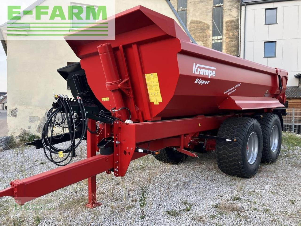 Krampe hp 20 - Reboque basculante agrícola: foto 5 Krampe hp 20 - Reboque basculante agrícola: foto 5
