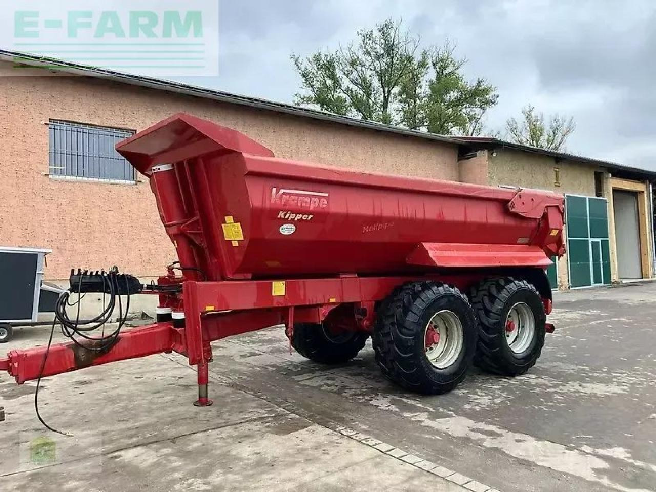 Krampe hp 20 - Reboque basculante agrícola: foto 1 Krampe hp 20 - Reboque basculante agrícola: foto 1