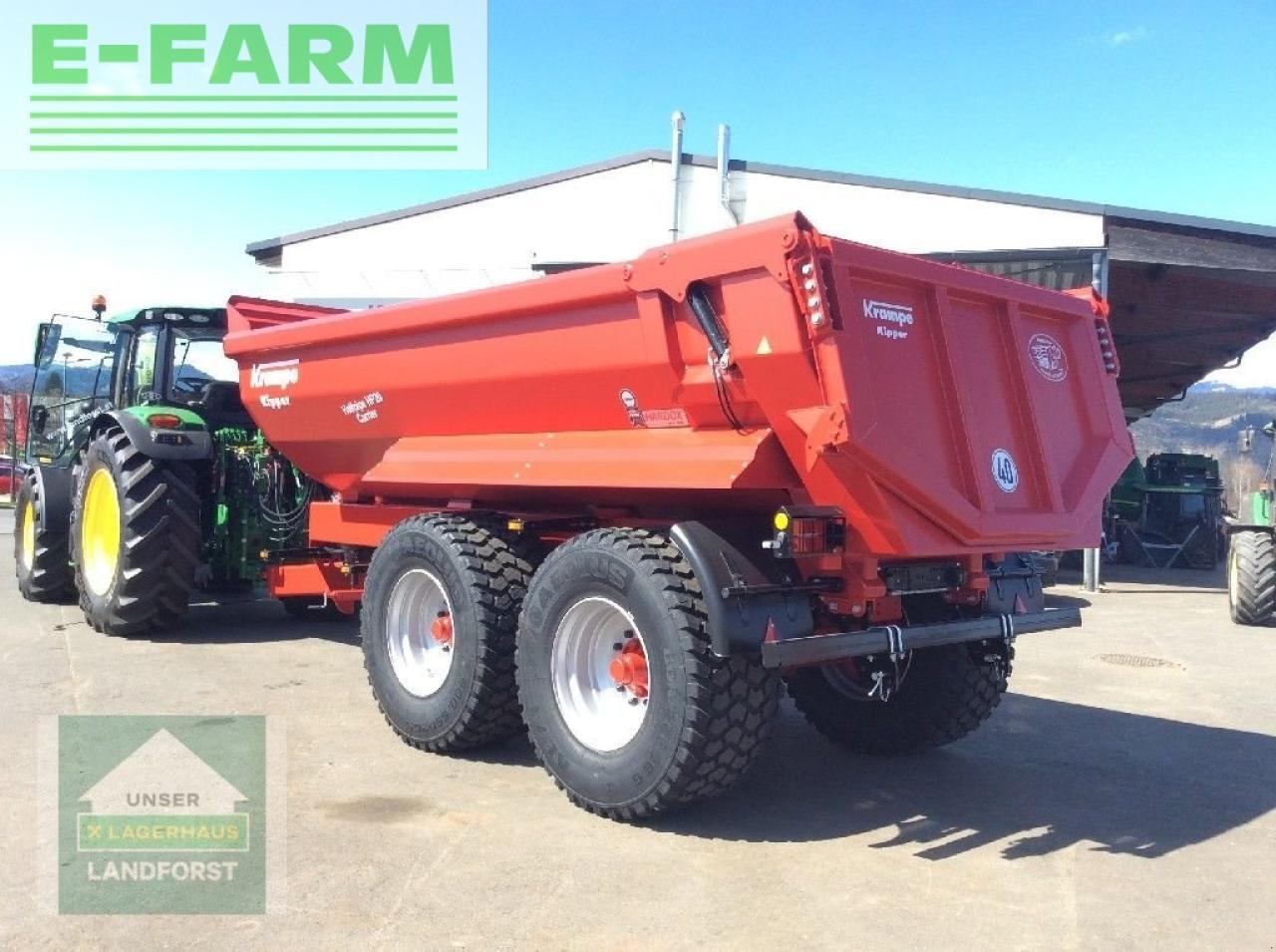 Krampe hp 20 carrier - Reboque basculante agrícola: foto 3 Krampe hp 20 carrier - Reboque basculante agrícola: foto 3
