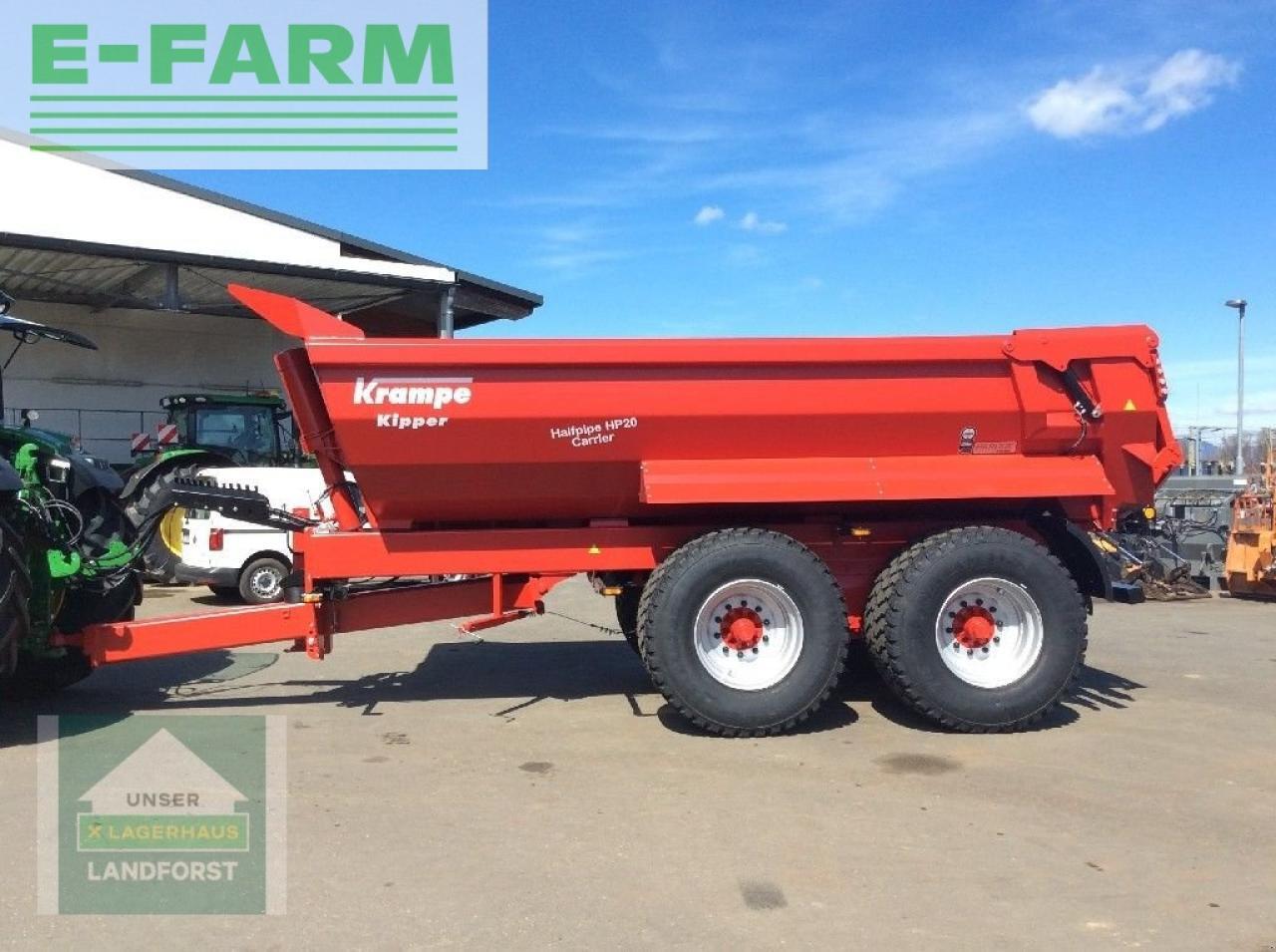 Krampe hp 20 carrier - Reboque basculante agrícola: foto 2 Krampe hp 20 carrier - Reboque basculante agrícola: foto 2
