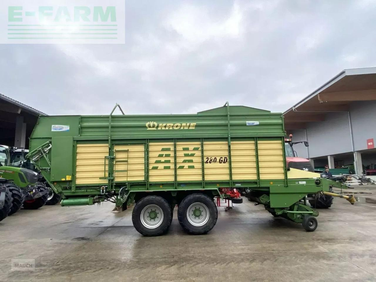 Krone ax 280 gd - Autocarregadora: foto 4 Krone ax 280 gd - Autocarregadora: foto 4