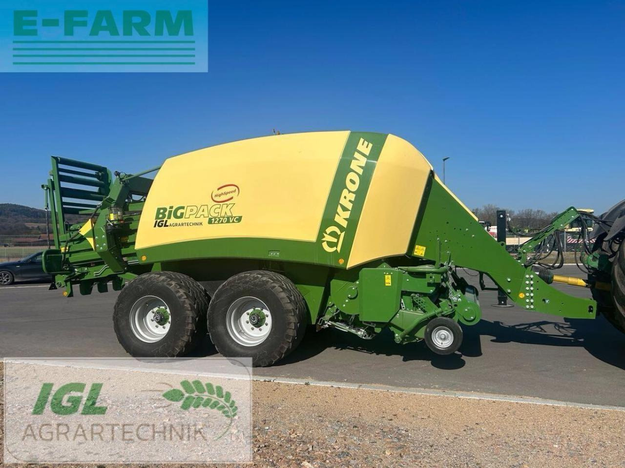 Krone big pack 1270 vc v-knoter - Enfardadeira de fardos quadrados: foto 2 Krone big pack 1270 vc v-knoter - Enfardadeira de fardos quadrados: foto 2