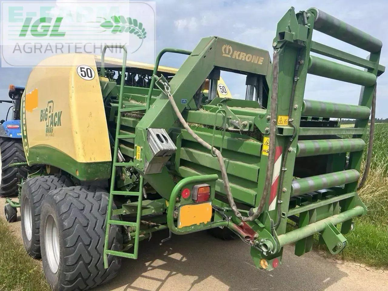 Krone big pack 1270 xc mulitbale - Enfardadeira de fardos quadrados: foto 4 Krone big pack 1270 xc mulitbale - Enfardadeira de fardos quadrados: foto 4