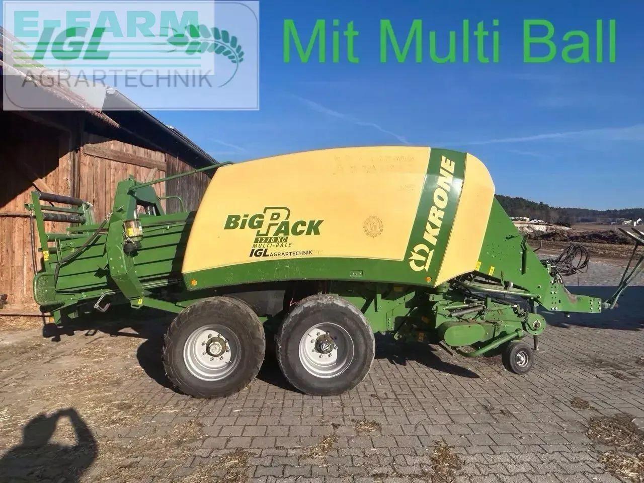 Krone big pack 1270 xc multi bale - Enfardadeira de fardos quadrados: foto 1 Krone big pack 1270 xc multi bale - Enfardadeira de fardos quadrados: foto 1