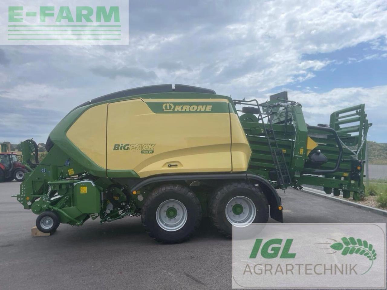 Krone big pack 1290 vc (bp405-11) - Enfardadeira de fardos quadrados: foto 3 Krone big pack 1290 vc (bp405-11) - Enfardadeira de fardos quadrados: foto 3