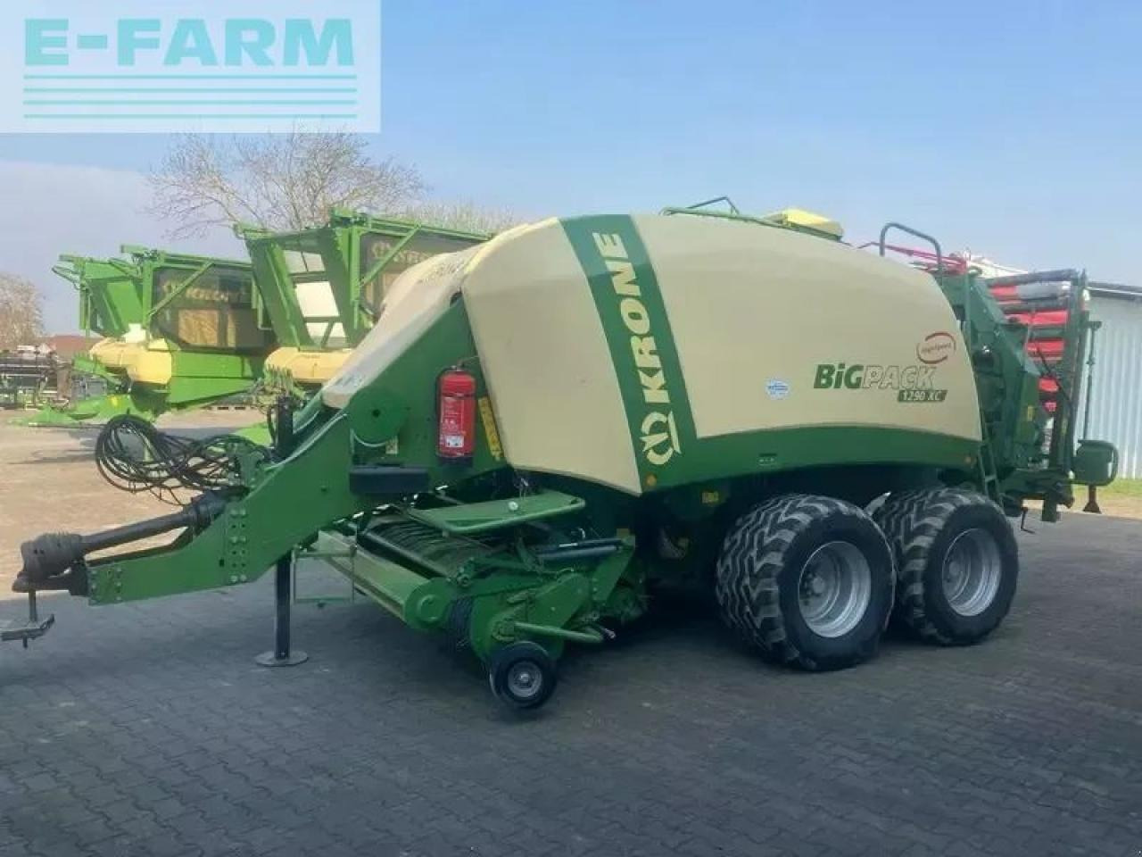 Krone big pack 1290 xc - Enfardadeira de fardos quadrados: foto 2 Krone big pack 1290 xc - Enfardadeira de fardos quadrados: foto 2