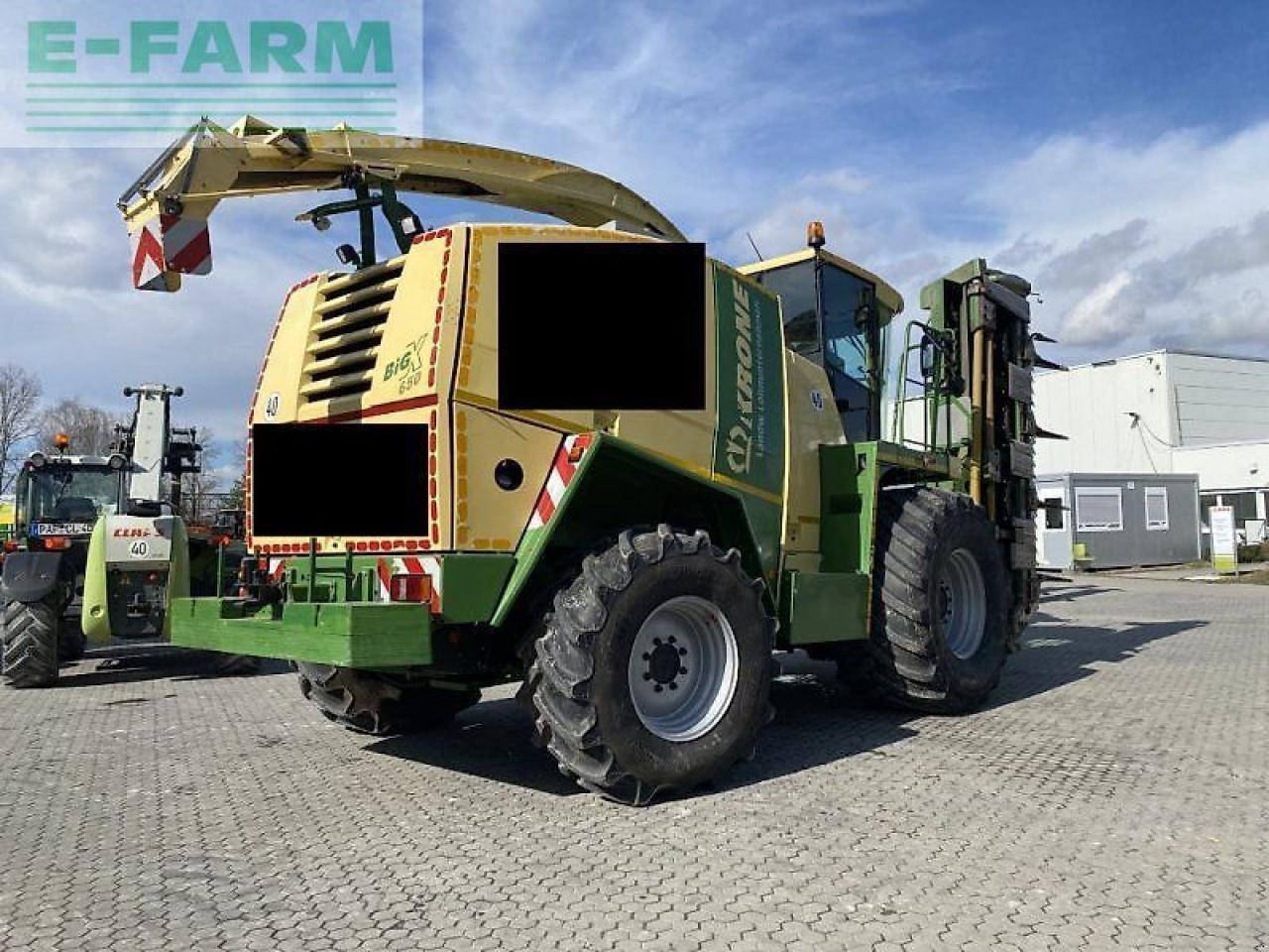 Krone big x 650 - Picadora de forragem automotriz: foto 4 Krone big x 650 - Picadora de forragem automotriz: foto 4