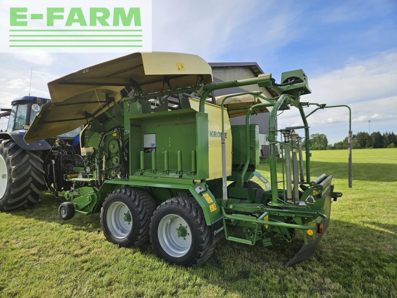 Enfardadeira de fardos quadrados Krone comprima cf 155 xc: foto 10