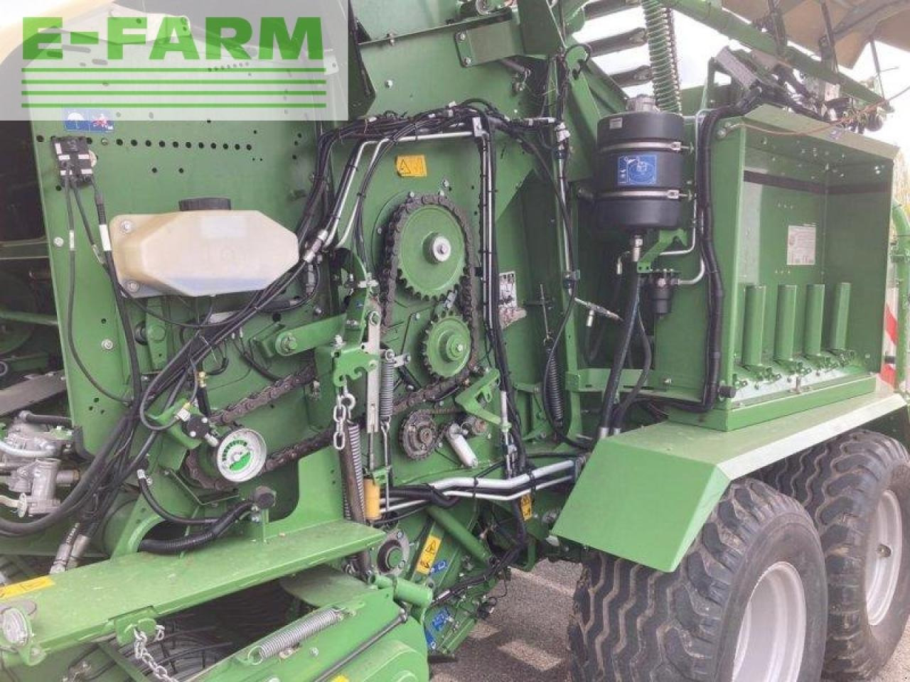 Enfardadeira de fardos quadrados Krone comprima cf 155 xc: foto 11