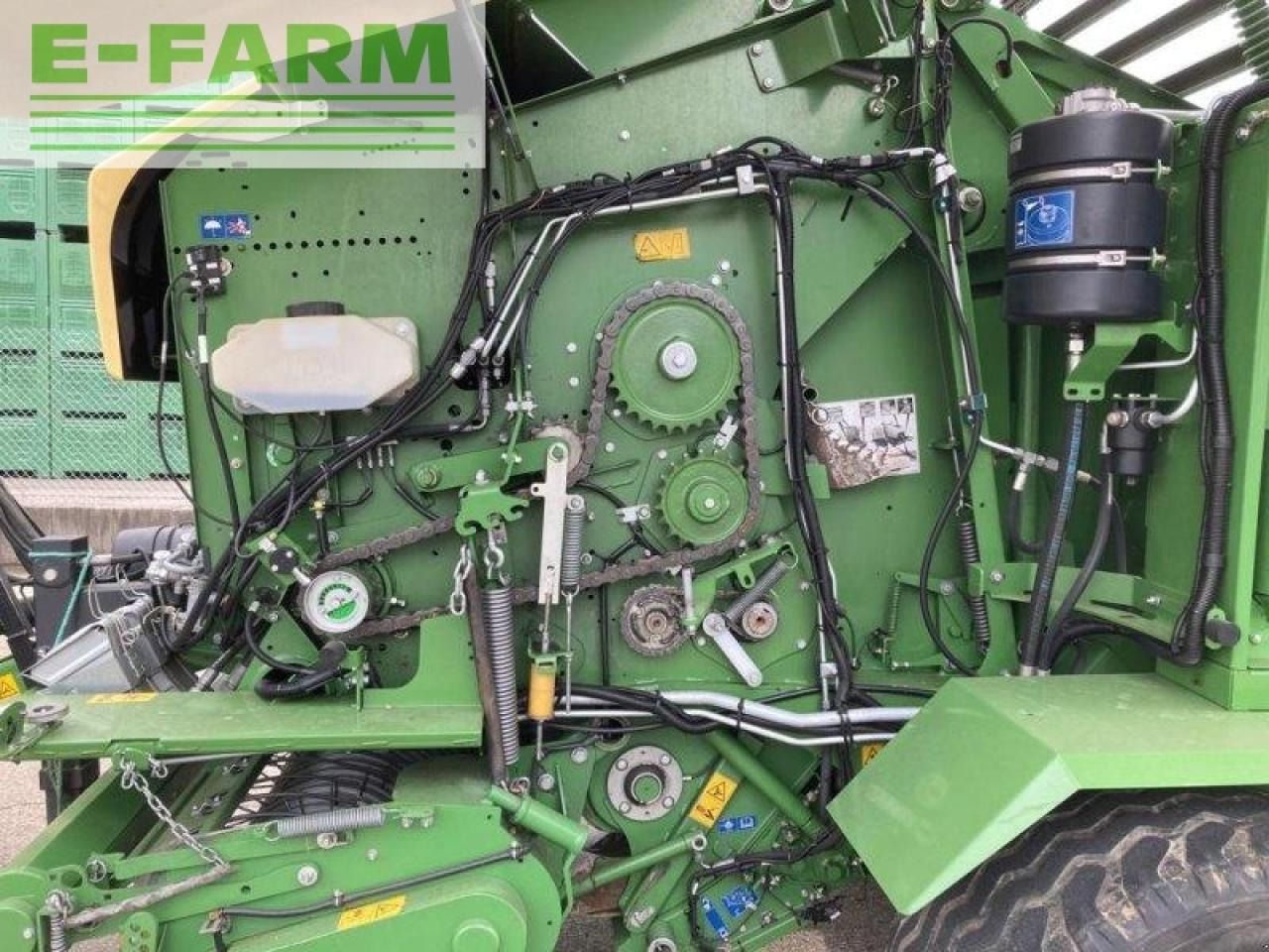 Enfardadeira de fardos quadrados Krone comprima cf 155 xc: foto 10