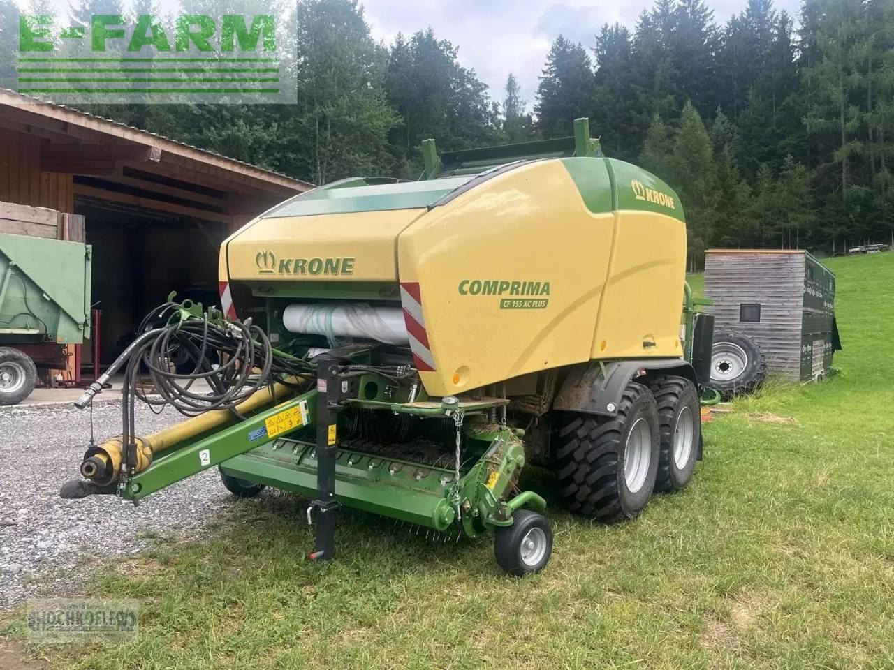 Krone comprima cf 155 xc plus - Enfardadeira de fardos quadrados: foto 5 Krone comprima cf 155 xc plus - Enfardadeira de fardos quadrados: foto 5