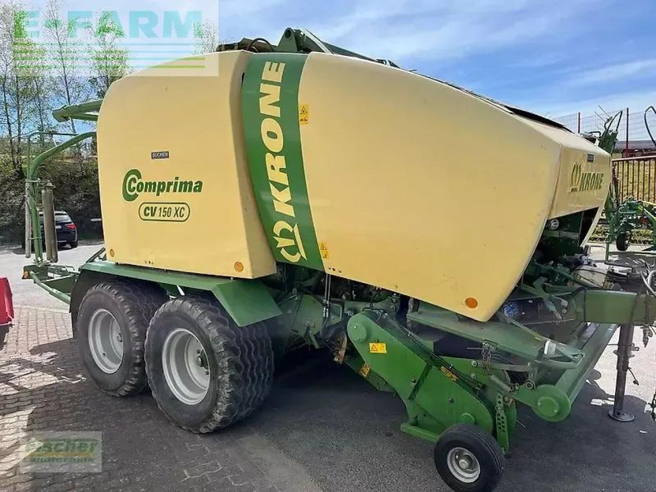 Krone comprima cv 150 xc-17 messer - Enfardadeira de fardos quadrados: foto 3 Krone comprima cv 150 xc-17 messer - Enfardadeira de fardos quadrados: foto 3