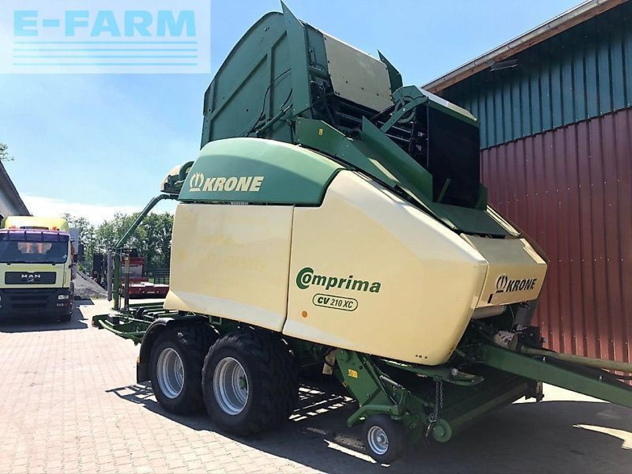 Krone comprima cv 210 - Enfardadeira de fardos quadrados: foto 2 Krone comprima cv 210 - Enfardadeira de fardos quadrados: foto 2