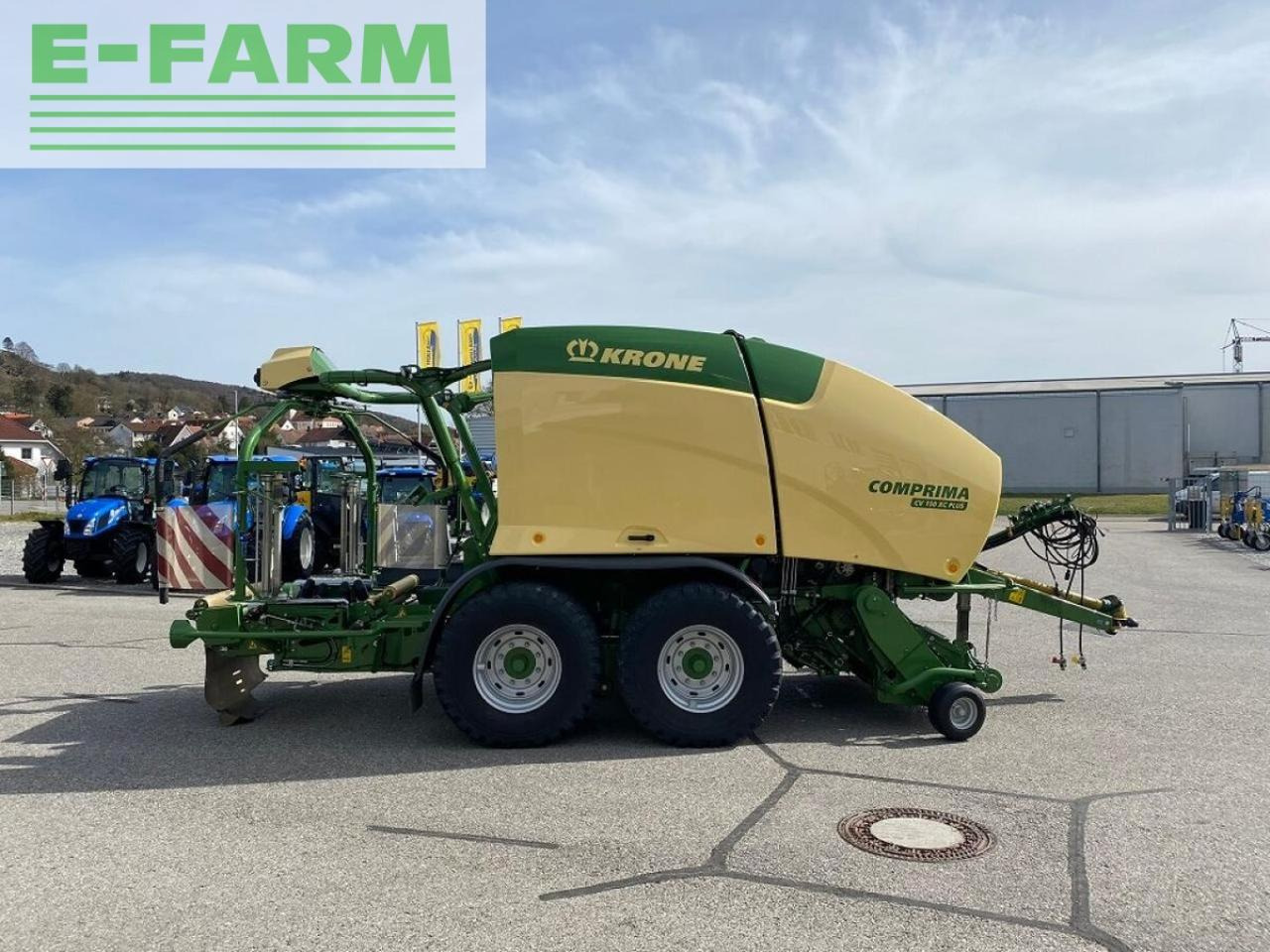 Krone comprima cv150xcplus - Enfardadeira de fardos quadrados: foto 3 Krone comprima cv150xcplus - Enfardadeira de fardos quadrados: foto 3