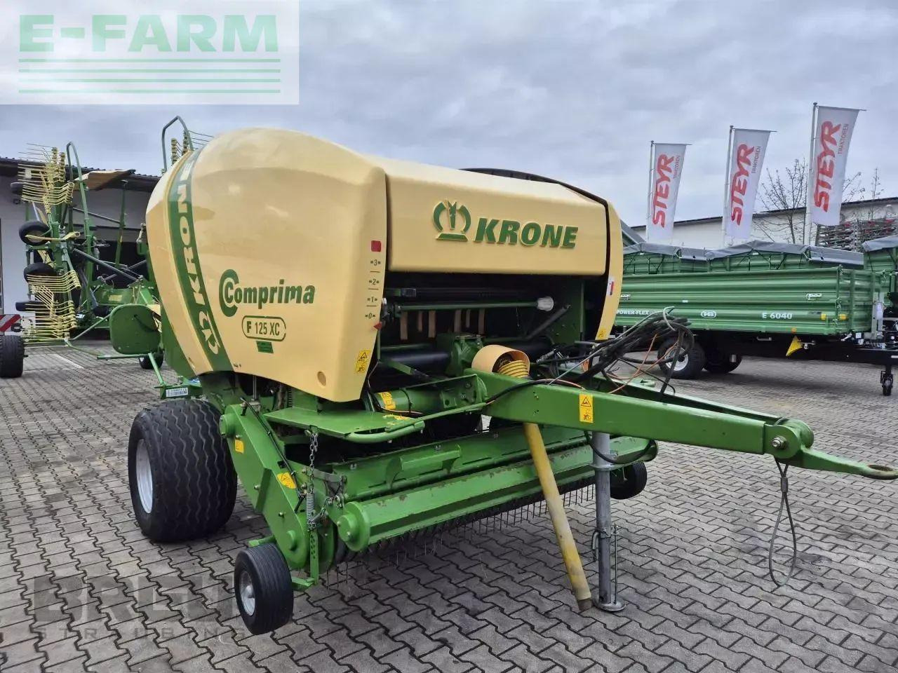 Krone comprima f 125 xc - Enfardadeira de fardos quadrados: foto 1 Krone comprima f 125 xc - Enfardadeira de fardos quadrados: foto 1