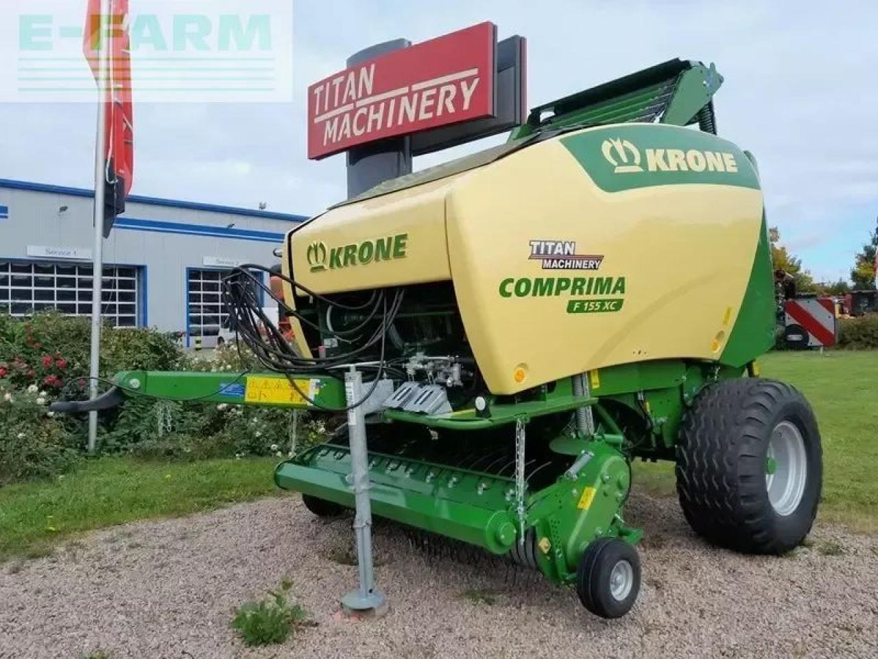 Krone comprima f 155 xc - Enfardadeira de fardos quadrados: foto 1 Krone comprima f 155 xc - Enfardadeira de fardos quadrados: foto 1