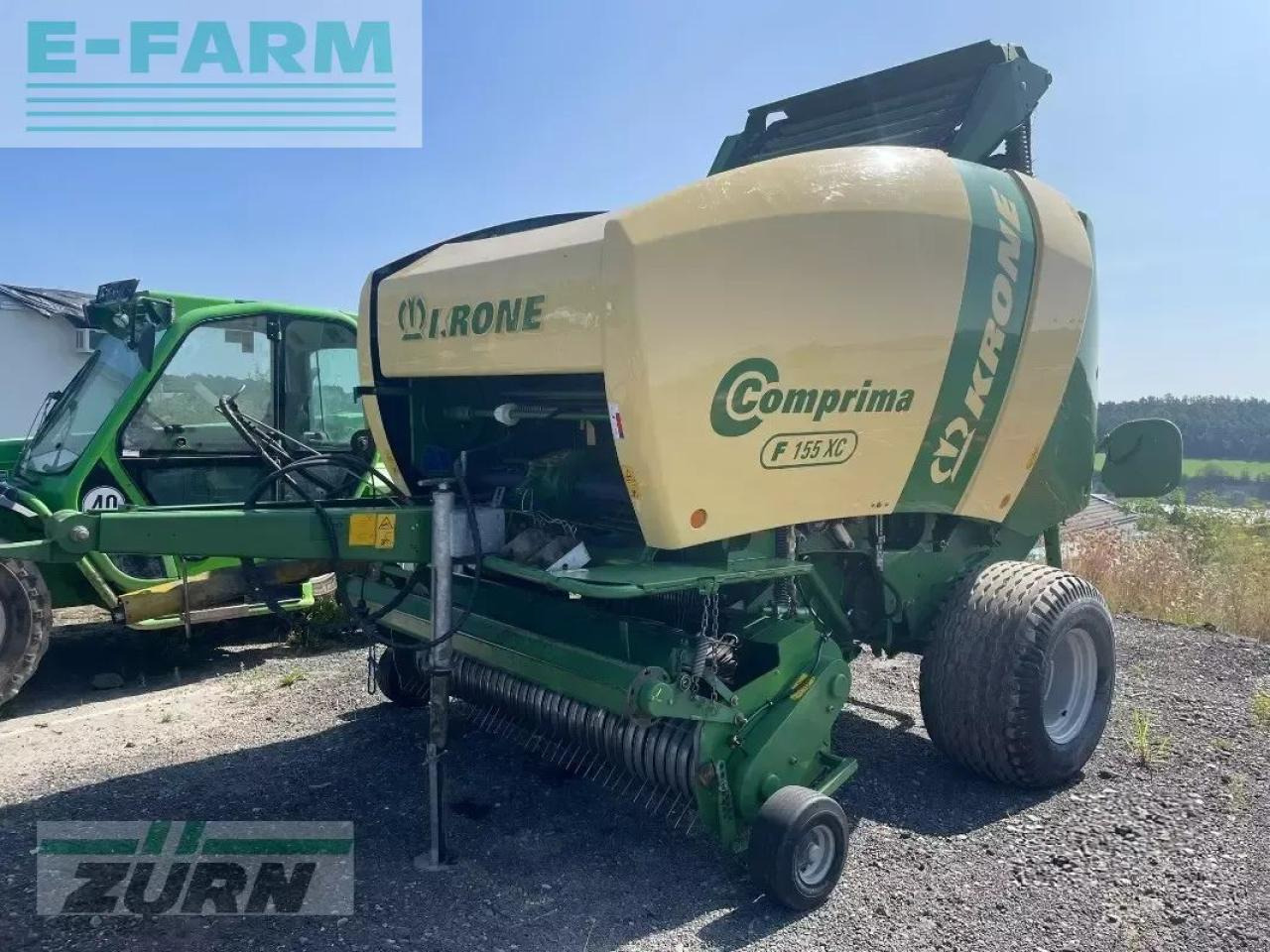 Krone comprima f 155 xc - Enfardadeira de fardos quadrados: foto 1 Krone comprima f 155 xc - Enfardadeira de fardos quadrados: foto 1