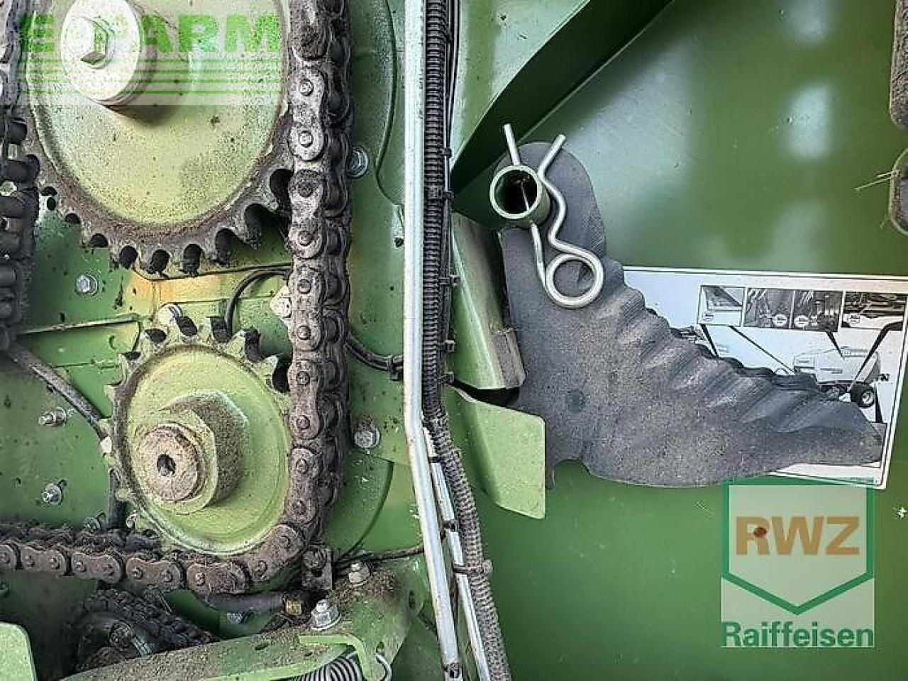 Enfardadeira de fardos quadrados Krone comprima f125 xc: foto 8 Enfardadeira de fardos quadrados Krone comprima f125 xc: foto 8