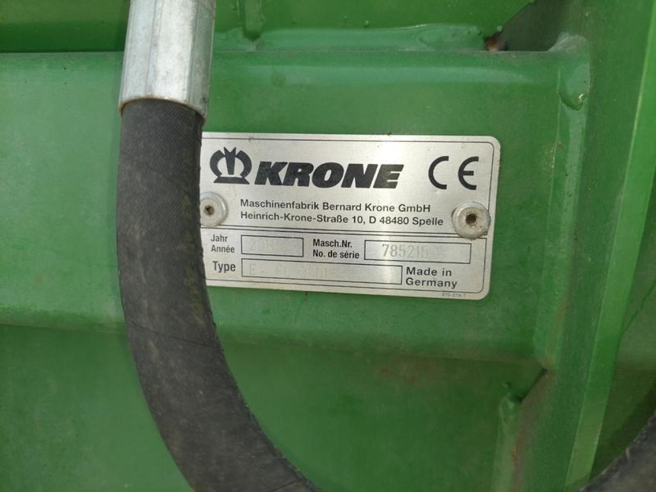 Krone easy flow 3001 - Acessórios para Colhedora de forragem: foto 5 Krone easy flow 3001 - Acessórios para Colhedora de forragem: foto 5
