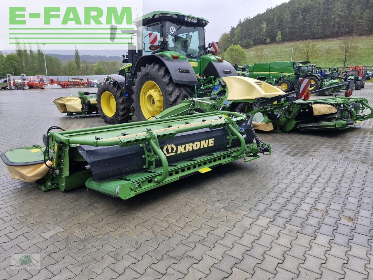 Krone easycut b 1000 cv c + easycut 400 cv fold - Ancinho enleirador: foto 1 Krone easycut b 1000 cv c + easycut 400 cv fold - Ancinho enleirador: foto 1