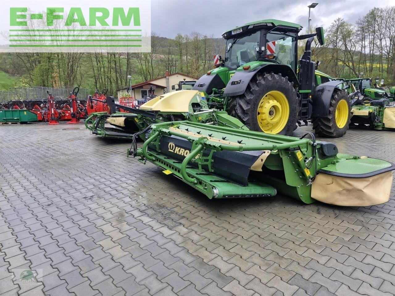 Krone easycut b 1000 cv c + easycut 400 cv fold - Ancinho enleirador: foto 2 Krone easycut b 1000 cv c + easycut 400 cv fold - Ancinho enleirador: foto 2