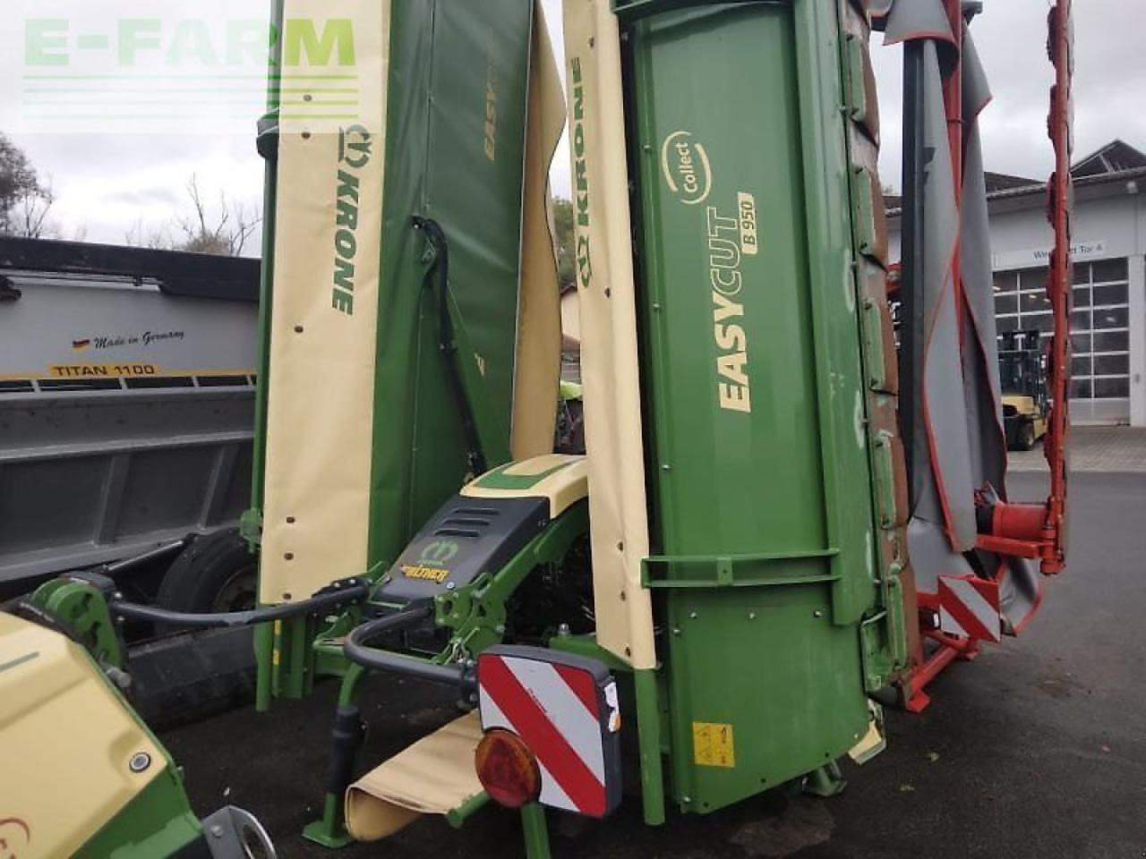 Krone easycut b 950 collect - Gadanheira: foto 2 Krone easycut b 950 collect - Gadanheira: foto 2