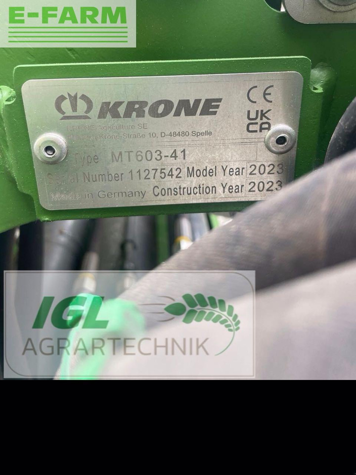 Krone easycut b 950 collect (mt603-41) - Gadanheira: foto 5 Krone easycut b 950 collect (mt603-41) - Gadanheira: foto 5