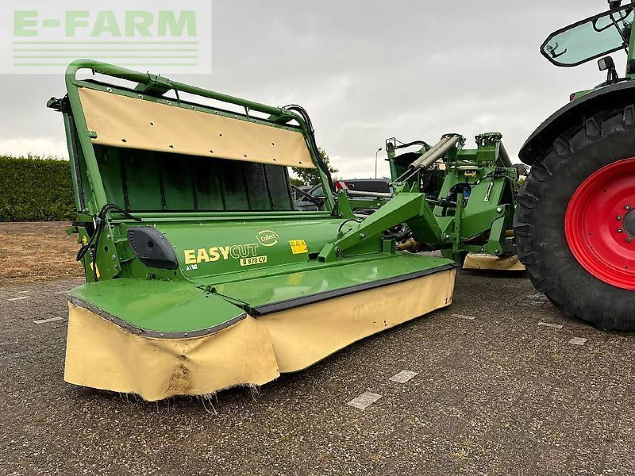 Gadanheira Krone ec b 870 cv collect + krone ec f 320 cv: foto 12
