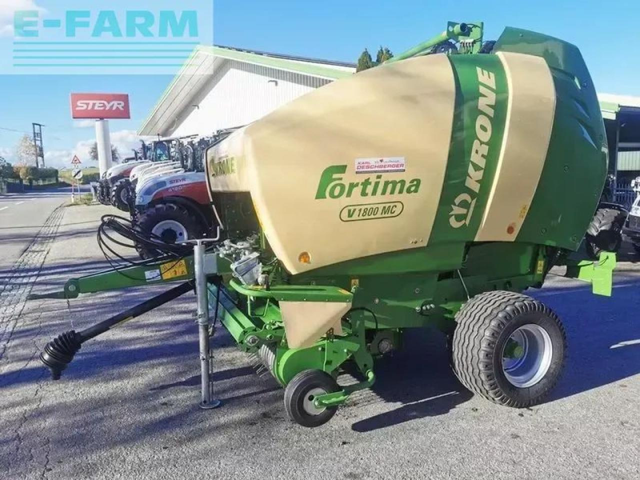 Krone fortima v 1800 mc rundballenpresse - Enfardadeira de fardos quadrados: foto 1 Krone fortima v 1800 mc rundballenpresse - Enfardadeira de fardos quadrados: foto 1
