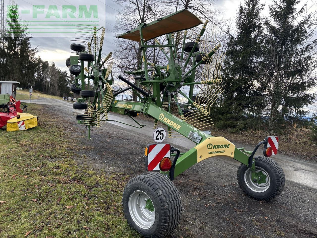 Krone swadro ts 620 - Ancinho enleirador: foto 4 Krone swadro ts 620 - Ancinho enleirador: foto 4