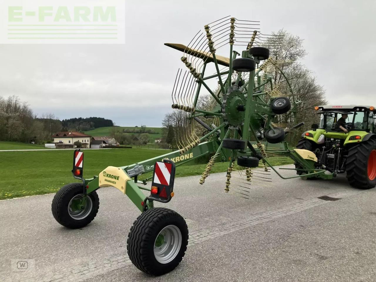 Ancinho enleirador Krone swadro ts 680: foto 19
