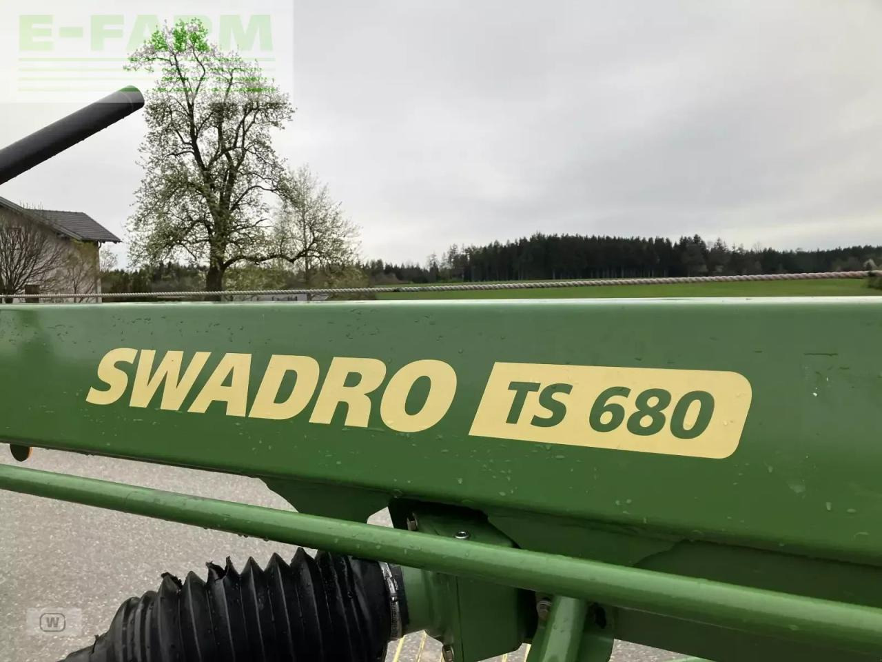 Ancinho enleirador Krone swadro ts 680: foto 13