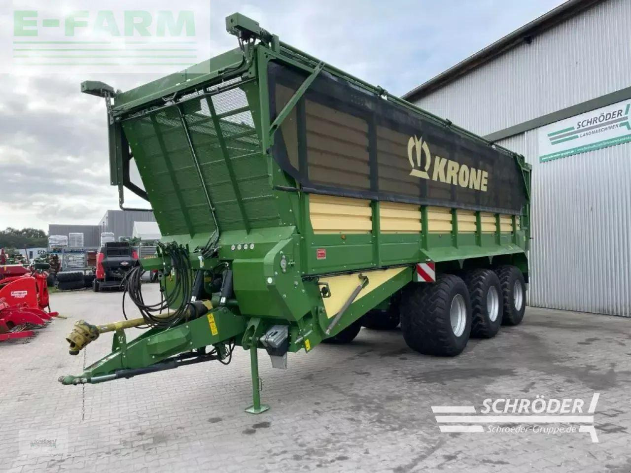 Krone tx 560 | waage + laderaumabdeckung - Reboque basculante agrícola: foto 5 Krone tx 560 | waage + laderaumabdeckung - Reboque basculante agrícola: foto 5
