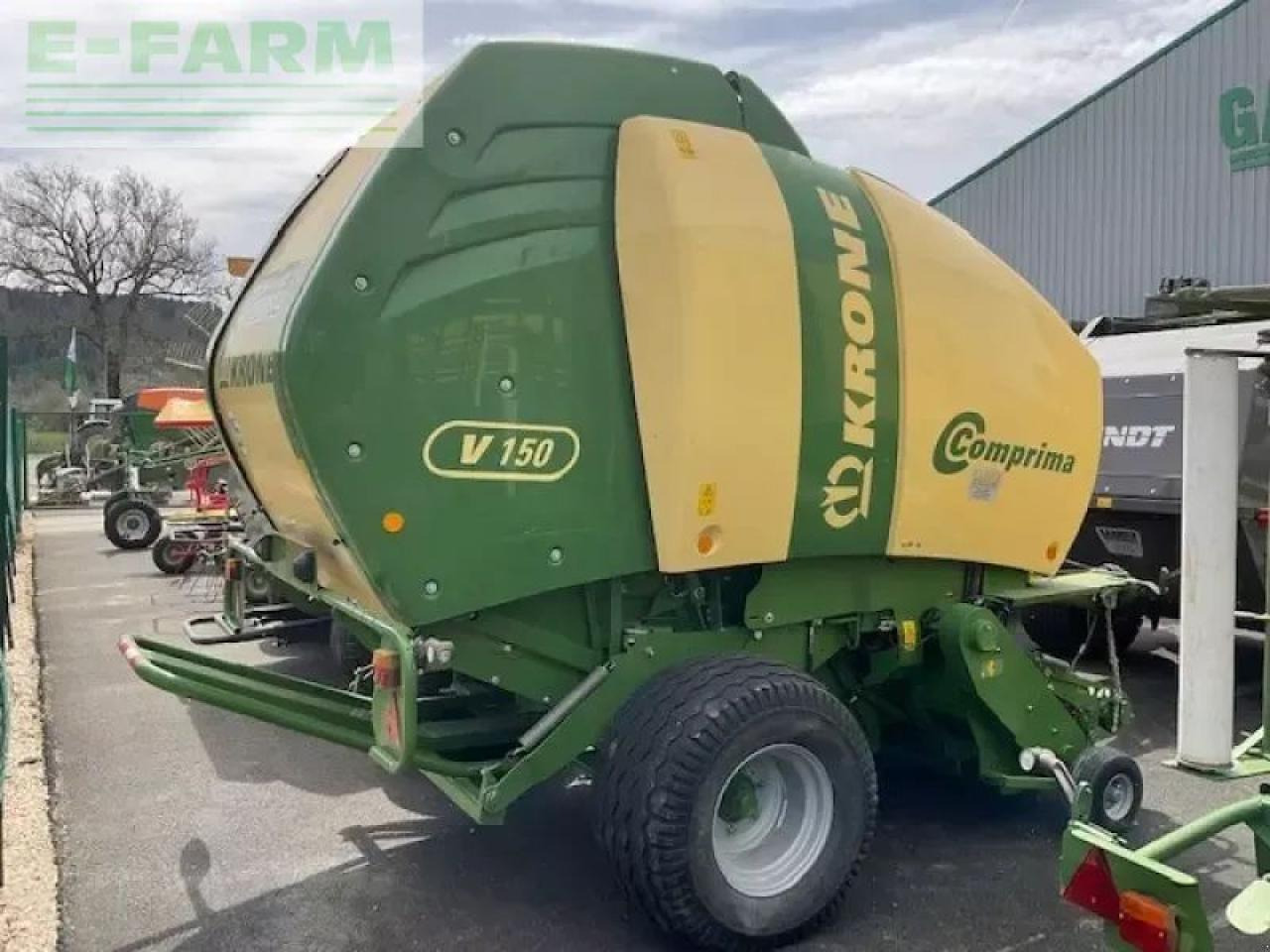 Krone v 150 - Enfardadeira de fardos quadrados: foto 4 Krone v 150 - Enfardadeira de fardos quadrados: foto 4