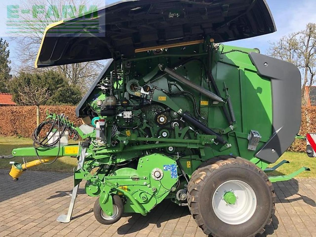 Enfardadeira de fardos quadrados Krone varipack v 190 xc plus: foto 6