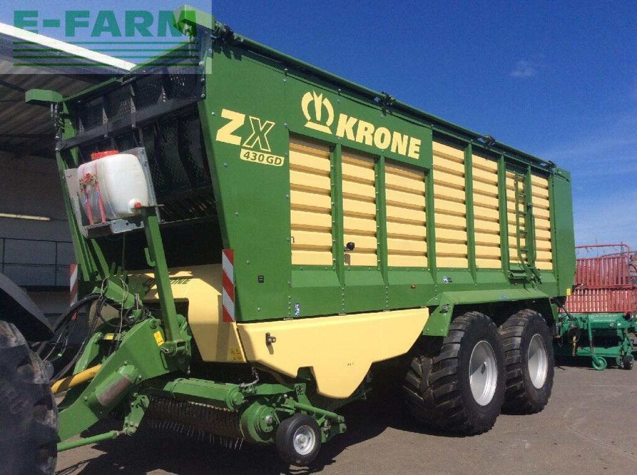 Krone zx 430 gd - Reboque basculante agrícola: foto 1 Krone zx 430 gd - Reboque basculante agrícola: foto 1