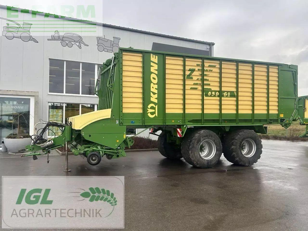 Krone zx 450 gl - Autocarregadora: foto 1 Krone zx 450 gl - Autocarregadora: foto 1
