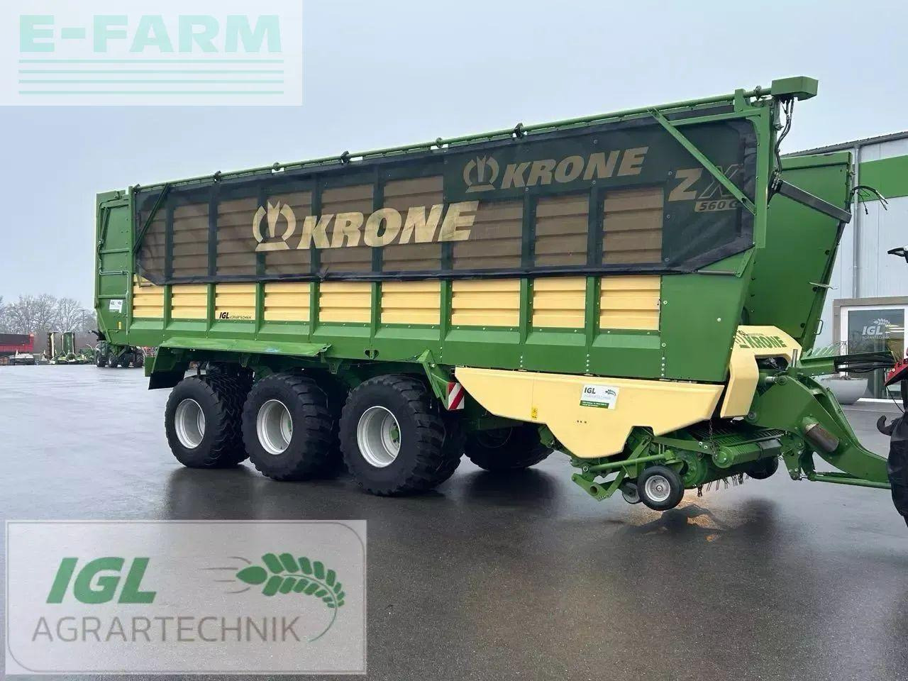 Krone zx 560 gl - Autocarregadora: foto 2 Krone zx 560 gl - Autocarregadora: foto 2