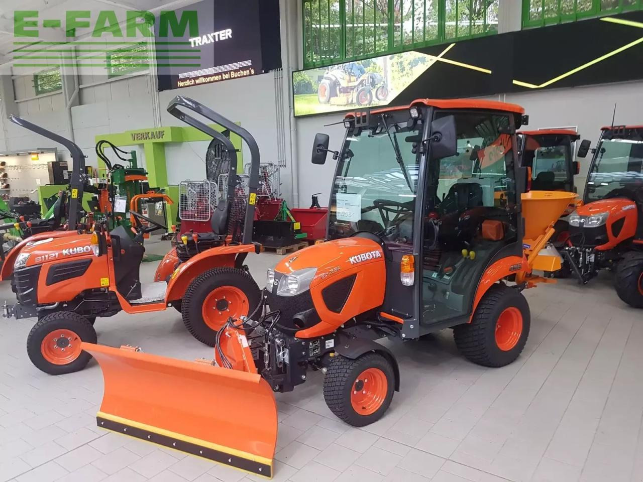 Kubota bx231 winterdienstpaket - Trator: foto 1 Kubota bx231 winterdienstpaket - Trator: foto 1